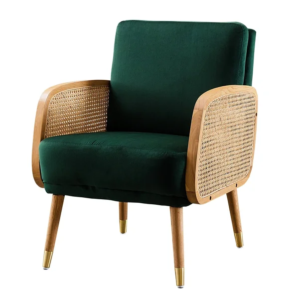 KINWELL Green Accent Armchair