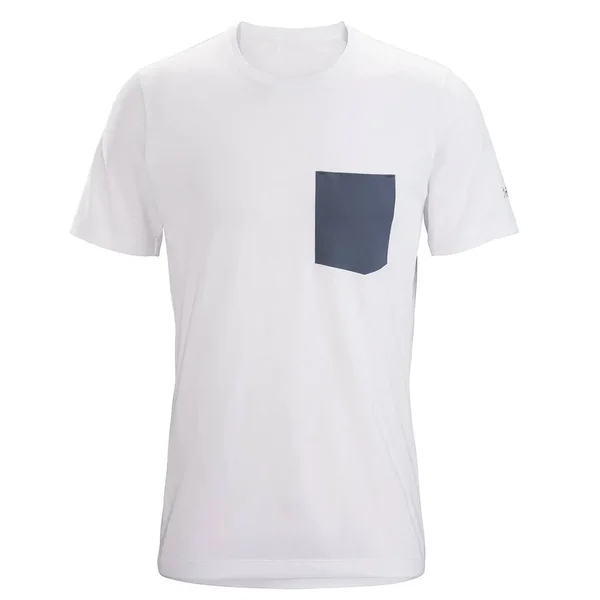 Arc&teryx Eris T-Shirt - Men's White/Nocturnus, M