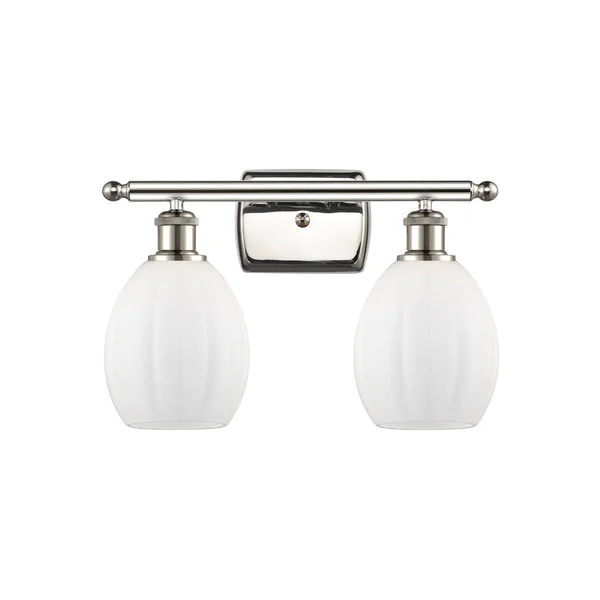 Innovations Lighting-Eaton 2 Light Bath Vanity Light-516-2W-PN-G81-LED