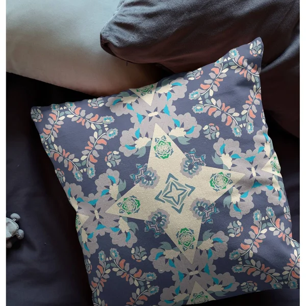 Rose Diamond Outdoor Pillow
