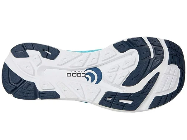 Topo Athletic Cyclone Running Shoe - Men's Cyan/Red - 10.5