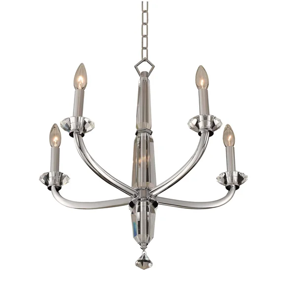 Allegri Palermo 5 Light Chandelier - Chrome - 031350-010-FR001