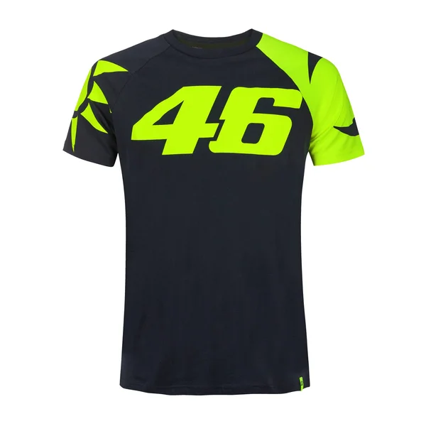 VR46 Sole E Luna T-Shirt, blue-yellow, Size Xs