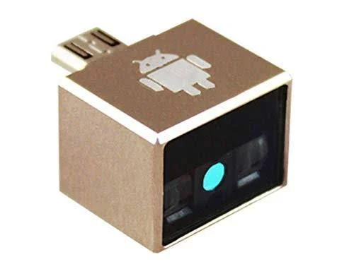Arkscan AS203 Mini Micro USB Barcode Scanner for Android W/auto Sensing Plug & Play W/O Pairing (Requires USB OTG Enabled fo