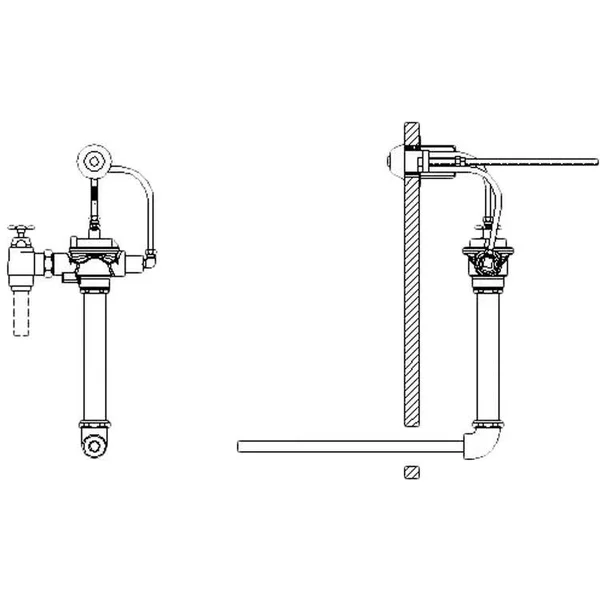 Delta 83T430 Flush Valve Push Button