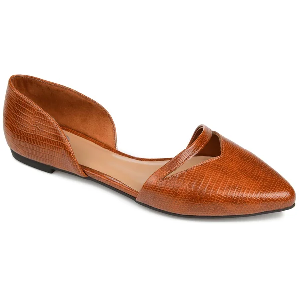 Journee Collection Women's Braely Flat - Tan