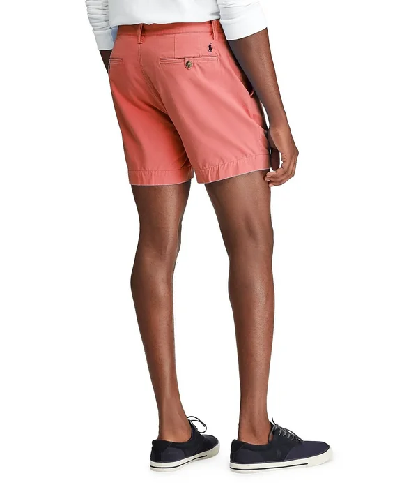 Polo Ralph Lauren Classic-Fit Stretch Chino 6 Inseam Shorts - 36