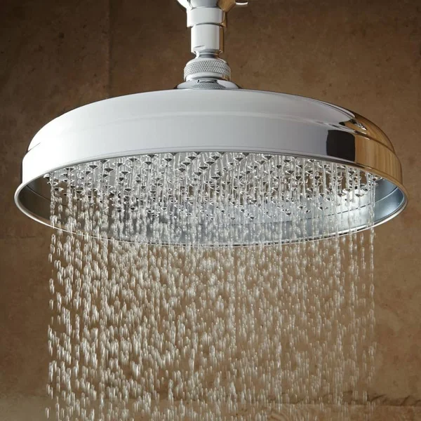 Signature Hardware 926496-10-18 10x22 Lambert Rainfall Shower Head - Chrome
