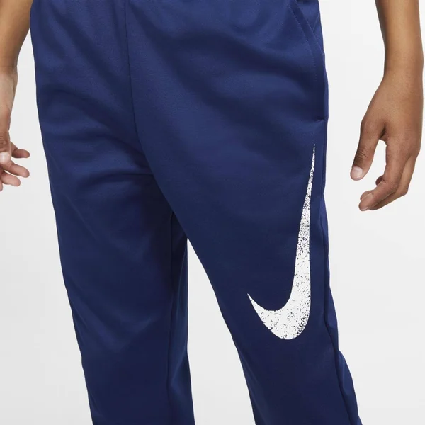 Nike Big Kids& Boys& Therma Basketball Pants - Blue, Size: XS, Polyester/Elastic