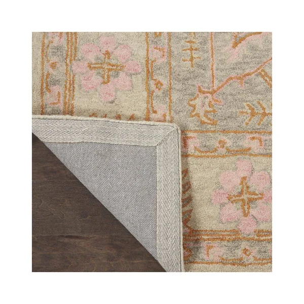 Nourison Jazmine JAZ01 Area Rug, Sand, 2&3x22 x 8& Runner