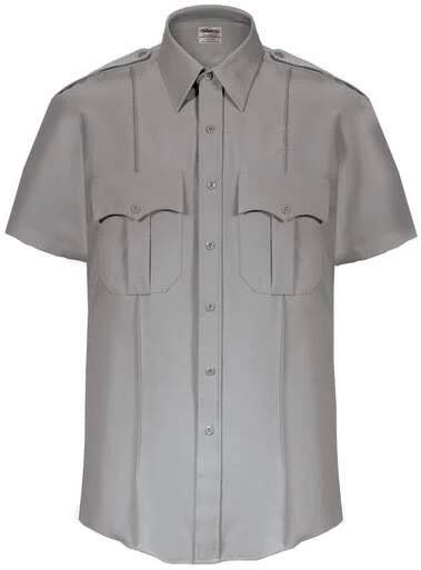 Elbeco - TexTrop 2 SS Shirt - Zippered 16.5 Silver Tan