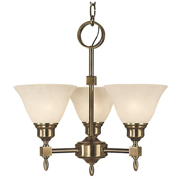 Framburg 2438 MB/CM 3-Light Mahogany Bronze Taylor Mini Chandelier