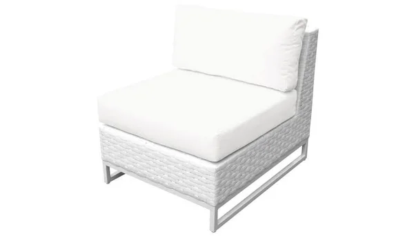 TK Classics Miami Outdoor Armless Sofa Cilantro