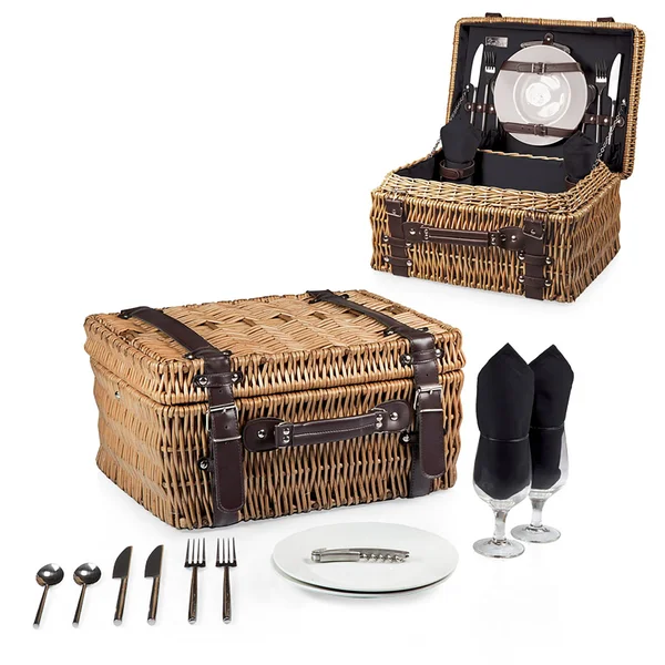 Picnic Time Champion Picnic Basket - Black