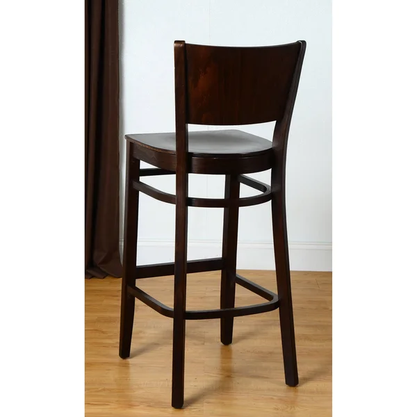 Hendrix Bar Stool in Natural with Wood Seat