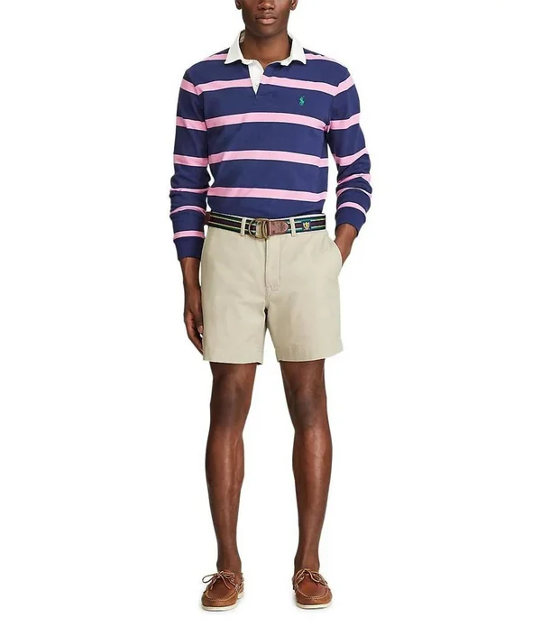 Polo Ralph Lauren Classic-Fit Stretch Chino 6 Inseam Shorts - 36