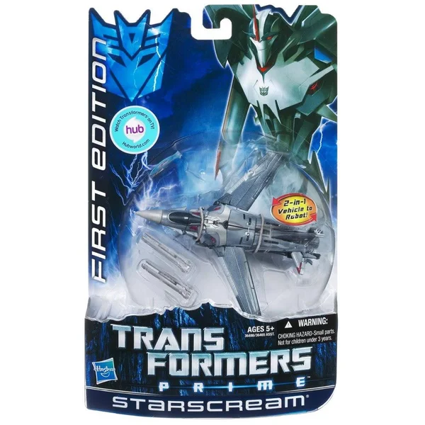 Transformers Prime Deluxe - Starscream - First Edition