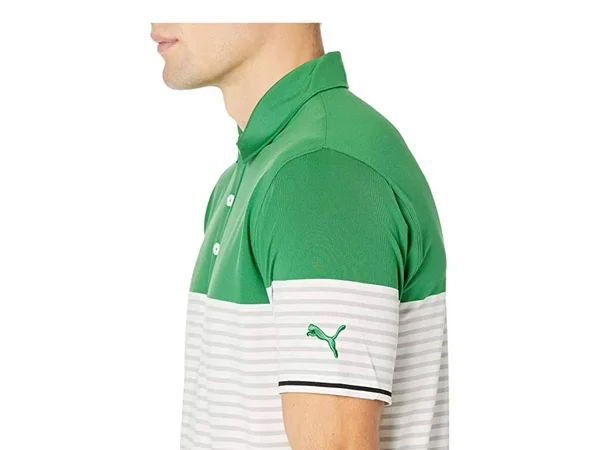 Puma Cloudspun Taylor Golf Polo - Amazon Green - L