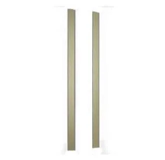 Robern MSMK70D8SR11 M Series 2 inch W x 70 inch H Surface Mount Kit in Tinted Grey Glass