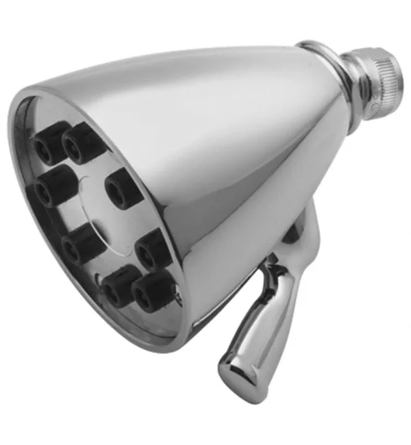 California Faucets SH-05.20-BBU 8 Jet Showerhead - Burnished Brass Uncoated