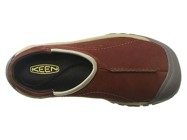 Keen Women's Kaci Slide - 6.5 - Fired Brick, Plaza Taupe