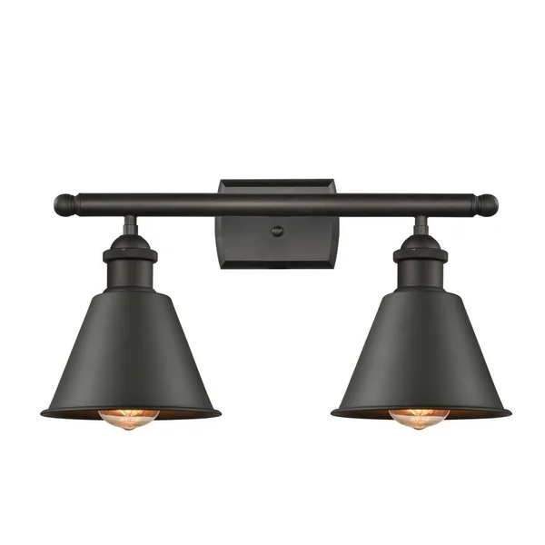 Innovations Lighting 516-2W-SG-M8-LED Smithfield-7W 2 LED Bath Vanity