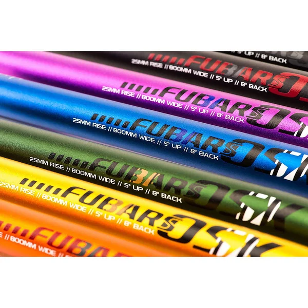 Chromag Fubars OSX Handlebar 800mm 25mm Purple Riser Handlebars