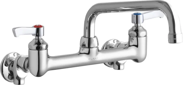 Elkay LK940TS08L2S Wall-Mounted Commercial Faucet