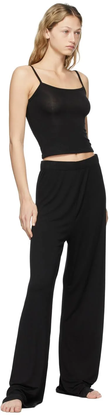 SKIMS Black Sleep Trousers