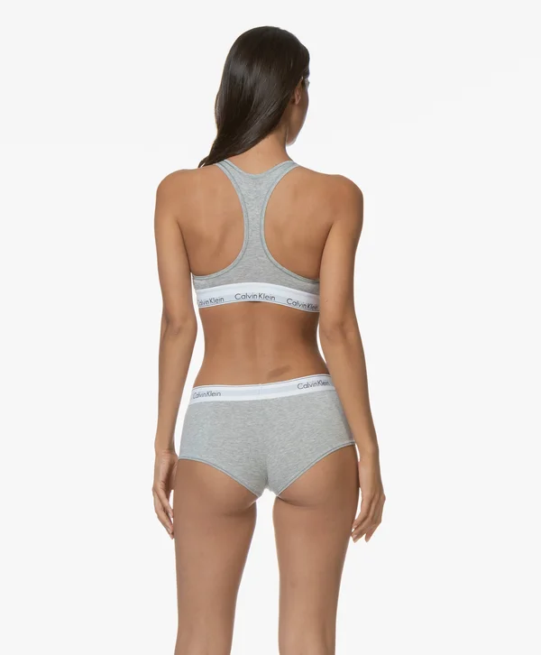 Calvin Klein Modern Cotton Bralette - Grey