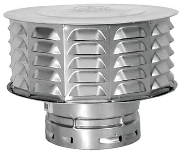 American Metal 8rcw Locking Cap Vent GAS 8in