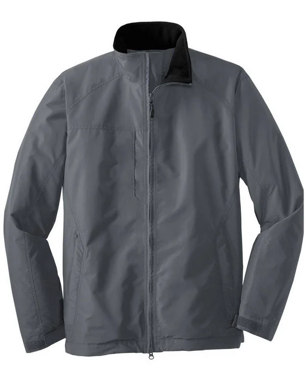 Port Authority J354 Challenger II Jacket - Steel Grey/True Black - Xs