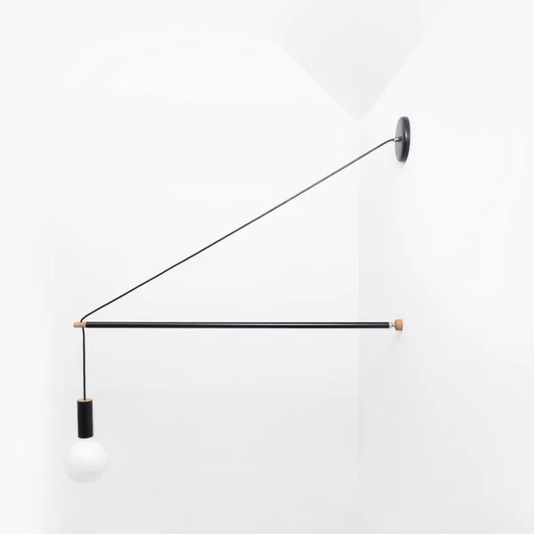 Pennant Wall Light by Andrew Neyer - Black, PL-3-BLK
