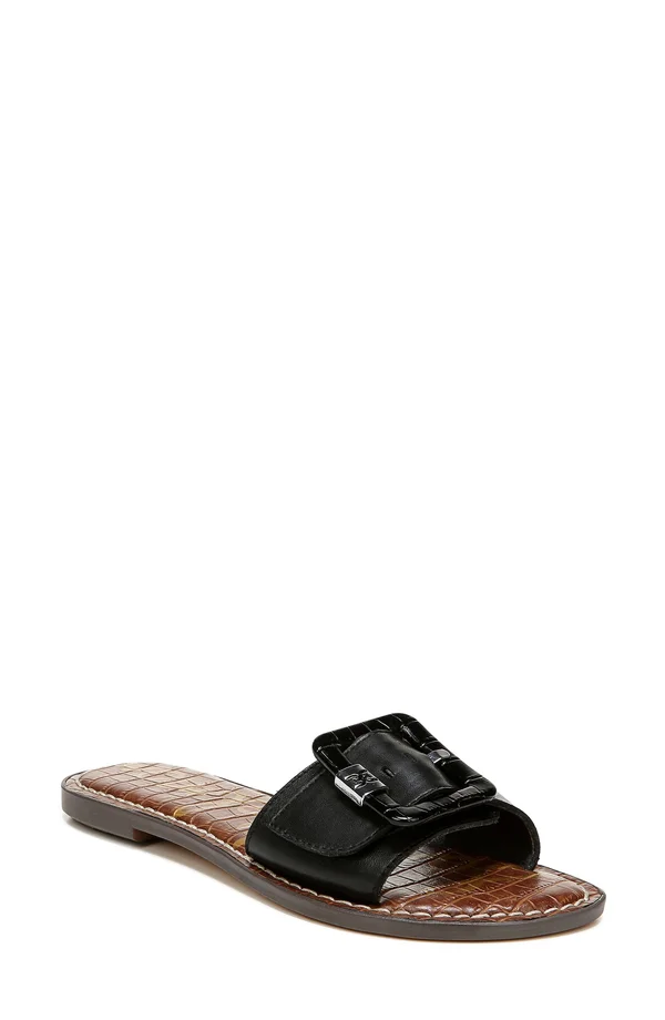 Sam Edelman Granada Slide Sandal Black
