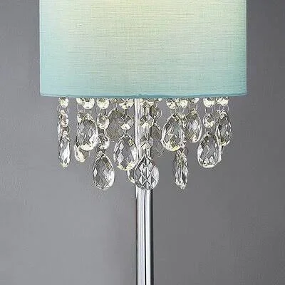 Elina 22x22 Table Lamp House of Hampton Shade Color: Turquoise