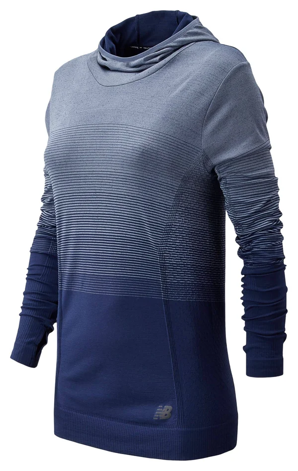 Balance Women's Merino Ombre Hoodie Navy