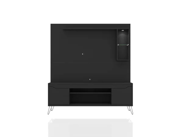 Manhattan Comfort Baxter 62.99 Freestanding Entertainment Center - Black