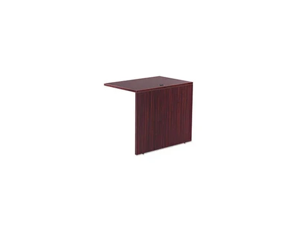 Alera Valencia Series Reversible Return/Bridge Shell 35W x 23 5/8d Mahogany