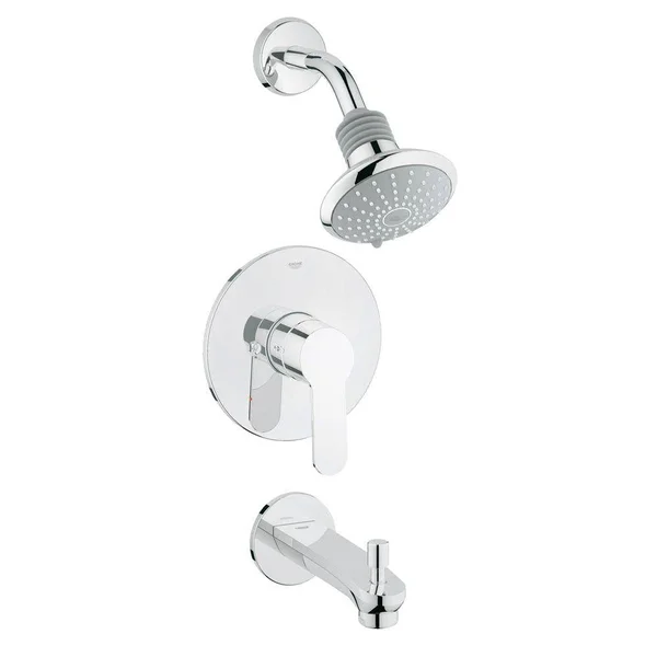 Grohe 35025002 Eurostyle Starlight Chrome Tub and Shower Faucet