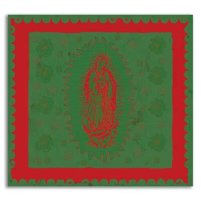 &Green Mary& by Marta Wiley - Wrapped Canvas Painting Print Trinx Size: 13x22 H x 14x22 W x 1.5x22 D