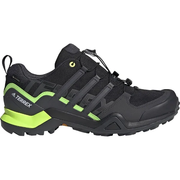 Adidas Outdoor Terrex Swift R2 GTX Hiking Shoe - Men's Black/Dgh Solid Grey/Signal Green - 10.5
