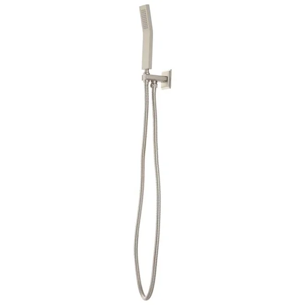 Signature Hardware 934518 Ryle 2.5 GPM Hand Shower - Hose, and Water Connector Set - Nickel, Silver