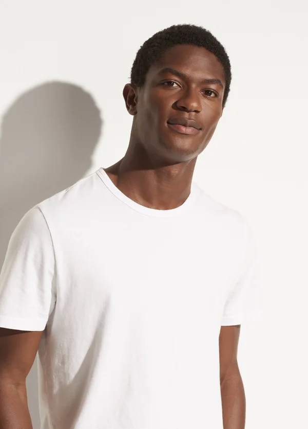 Vince Solid T-Shirt Optic White