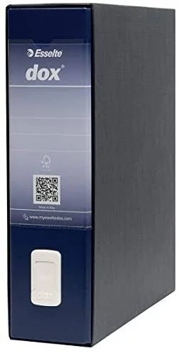Esselte Dox 1 A4 Lever Arch File Blue (Pack of 6)