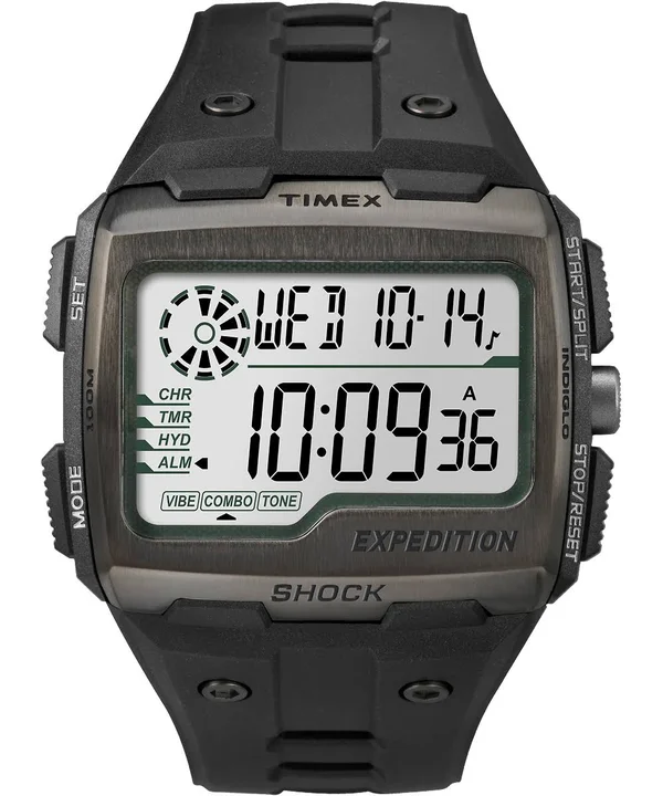 Expedition Grid Shock Watch - Men's, Size: One size, Black
