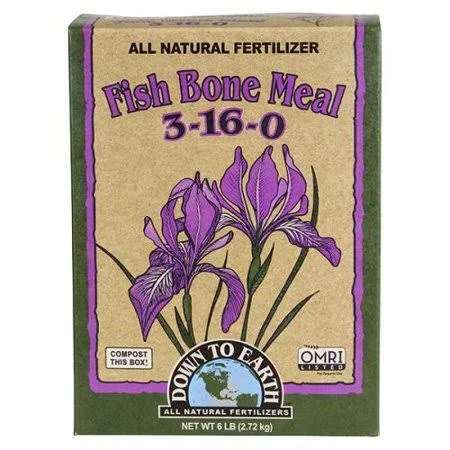 Down to Earth Fish Bone Meal - 25 lb