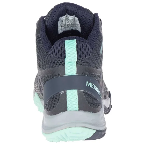 Merrell Womens Boots Siren 3 Mid Gore-Tex Blue, 8.5