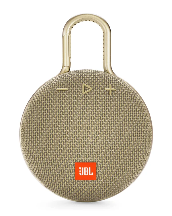 JBL Clip 3 Portable Speaker - Wireless - Sand