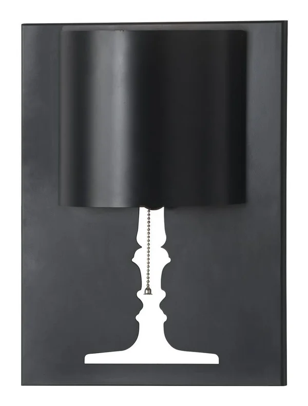 Modern Contemporary Wall Lamp - Black, Metal 8720