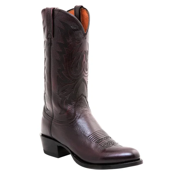 Lucchese Men's Carson Boot, Black Cherry
